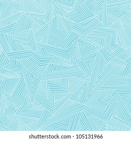 Seamless abstract blue background. Vector illustration