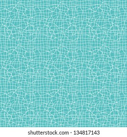 Seamless abstract blue hand drawn pattern. Vector illustration