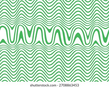 Projeto de textura de fundo de ilustração de vetor de padrão de onda azul abstrato sem costura