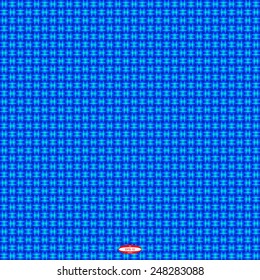 seamless abstract blue pattern with turquoise line. vector