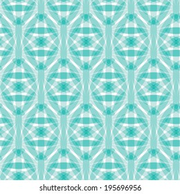 Seamless abstract blue and white pattern