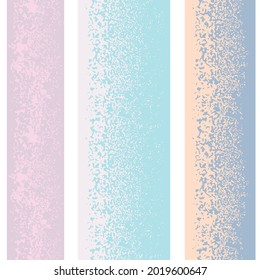 Seamless abstract border . Trendy graphic design. Vector set, pastel background.