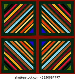 Seamless, abstract, bright, autumn pattern. 