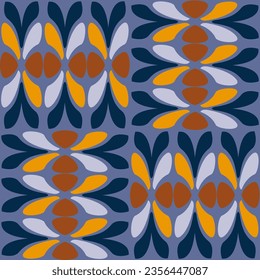  Seamless, abstract, bright, autumn pattern. Seamless, aesthetic, autumn pattern is applicable for the design of the autumn theme and autumn holidays.