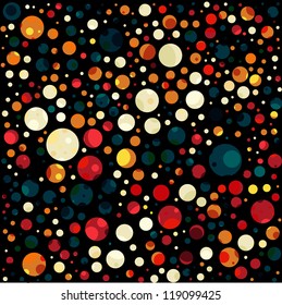 Seamless abstract bright background texture, vector illustration
