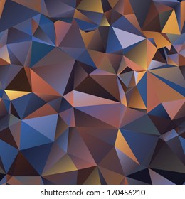 seamless abstract bright background of the triangles. gradients and the illusion of volume. Use as a pattern fill, backdrop, seamless texture