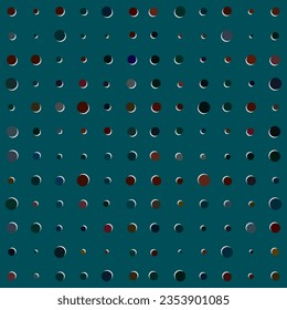 Seamless, abstract, bright, geometric pattern. 