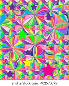 seamless abstract bright pattern. Candy pattern for textile