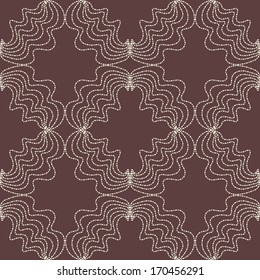 seamless abstract brown background of point patterns. Use as a pattern fill, backdrop, seamless texture