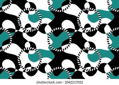 Seamless abstract camouflage pattern.Vector Illustration.