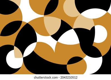 Seamless abstract camouflage pattern.Vector Illustration.