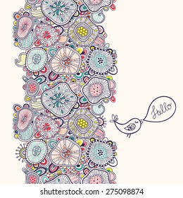 Seamless abstract cells ornament