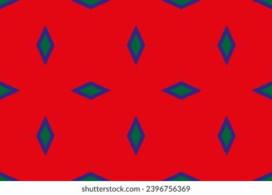 Nahtlose abstrakte Kettenmuster . Geometrische Textur. Wiederholter Druck. Ein nahtloser Hintergrund.Muster auf rotem Hintergrund