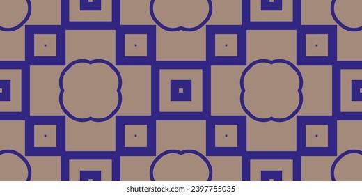 Seamless abstract chain pattern  . Geometric texture. Repeated printing. A seamless background. seamless pattern with squares    