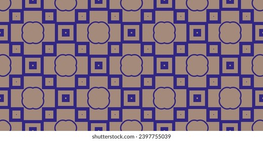 Nahtlose abstrakte Kettenmuster . Geometrische Textur. Wiederholter Druck. Ein nahtloser Hintergrund. nahtloses Muster mit Quadraten    