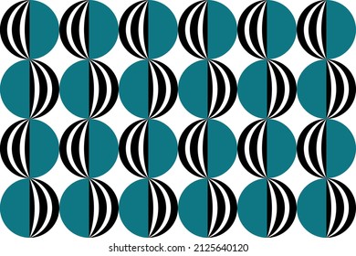 Seamless abstract chain pattern on white. Vector Illustration.