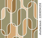 Seamless abstract chain pattern. Vector Illustration.