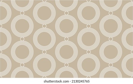 Seamless abstract chain pattern.  Vector Illustration.