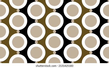 Seamless abstract chain pattern. Vector Illustration.