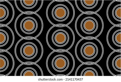 Seamless abstract chain pattern. Vector Illustration.