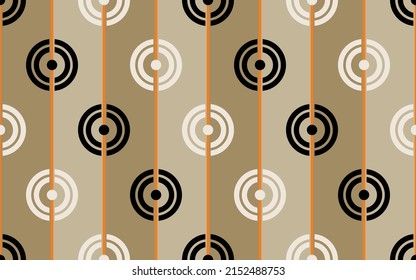 Seamless abstract chain pattern. Vector Illustration.