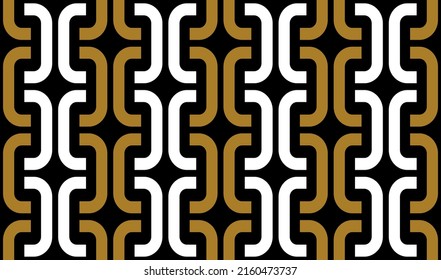 Seamless abstract chain pattern. Vector Illustration.