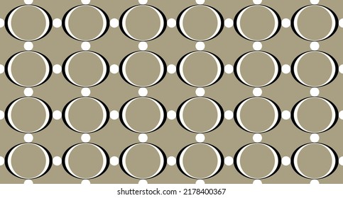 Seamless abstract chain pattern. Vector Illustration.