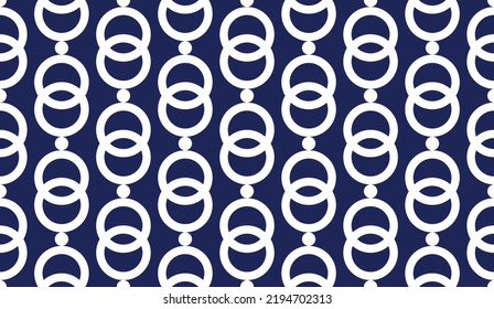 Seamless abstract chain pattern. Vector Illustration.