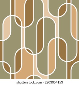 Seamless abstract chain pattern. Vector Illustration.