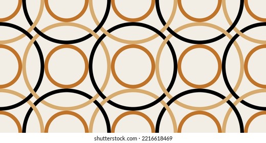 Seamless abstract chain pattern. Vector Illustration.