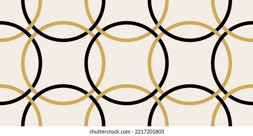 Seamless abstract chain pattern. Vector Illustration.
