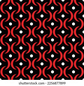 Seamless abstract chain pattern. Vector Illustration.
