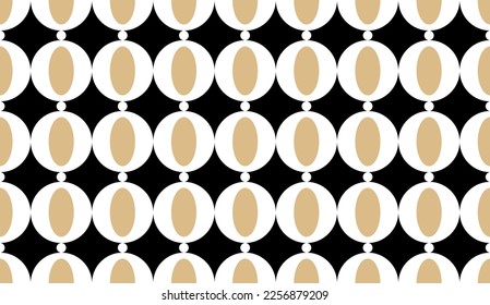 Nahtlose abstrakte Kettenmuster. Vektorgrafik.