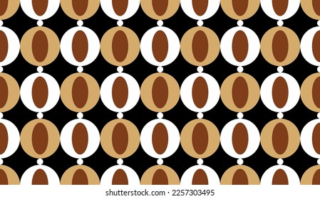 Seamless abstract chain pattern. Vector Illustration.