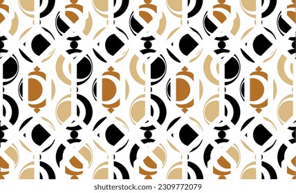 Seamless abstract chain pattern. Vector Illustration