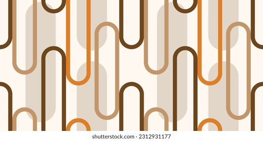 Seamless abstract chain pattern. Vector Illustration