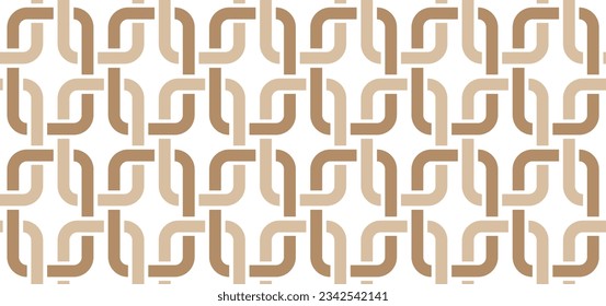Seamless abstract chain pattern. Vector Illustration