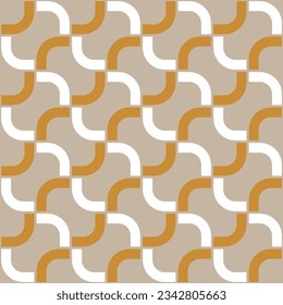 Seamless abstract chain pattern. Vector Illustration