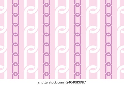 Seamless abstract chain pattern. Vector Illustration.