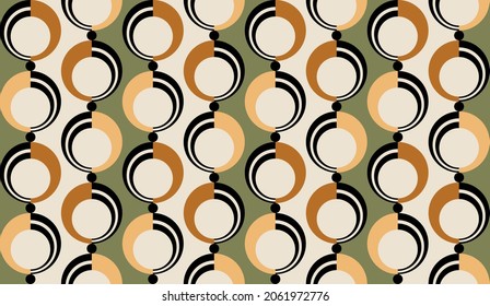 Seamless abstract chain pattern.Vector design for fashion prints and backgrounds.
