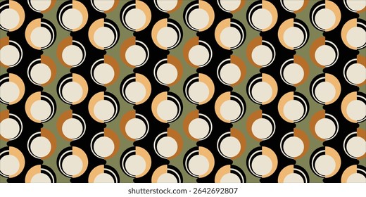 Seamless abstract chain pattern.Vector design for fashion prints and backgrounds.
