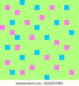 Patrón Abstractas sin fisuras del tablero de ajedrez girly Check Tile Pattern, simple, joven, divertido, colorido