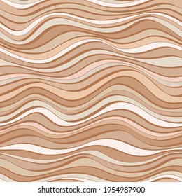 fondo de ondas de chocolate abstractas y sin inconvenientes.