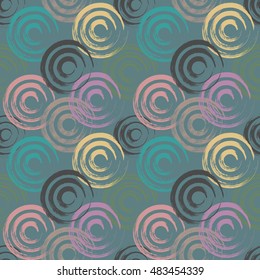 seamless abstract circle background