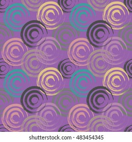 seamless abstract circle background