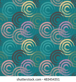 seamless abstract circle background