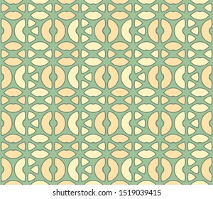 Seamless abstract circle textile pattern. Multicolor modern stylish background cover geometric shapes.