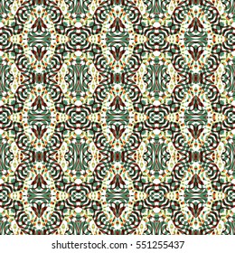 Seamless abstract color engraving pattern. Texture for certificate or diploma, currency and money design. Single-leaf woodcut, xylography, printmaking. Vector Illustration