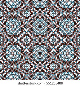 Seamless abstract color engraving pattern. Texture for certificate or diploma, currency and money design. Single-leaf woodcut, xylography, printmaking. Vector Illustration