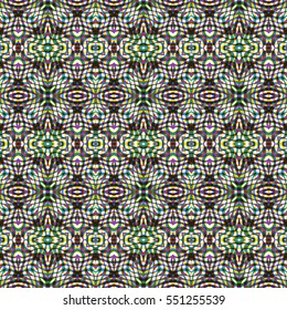 Seamless abstract color engraving pattern. Texture for certificate or diploma, currency and money design. Single-leaf woodcut, xylography, printmaking. Vector Illustration